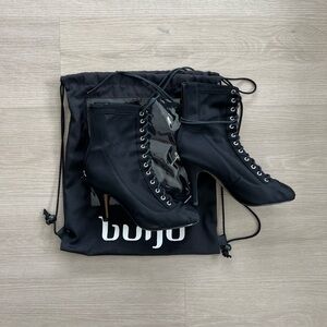 Burju Dance Heels Savashjay 3.5” stiletto black size 7.5 women